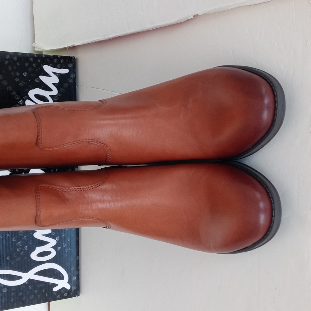 BRAND NEW SAM EDELMAN LEATHER BOOTS - Picture 4 of 16
